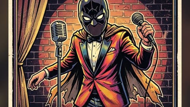 The Masked Comic Live Tour Broughton Astley Village Hall - Vensica