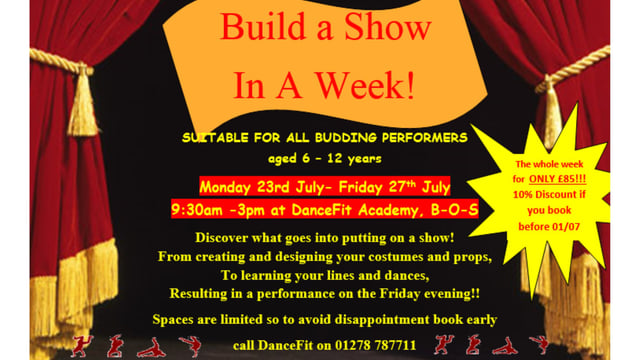 Build A Show In A Week - DanceFit Academy