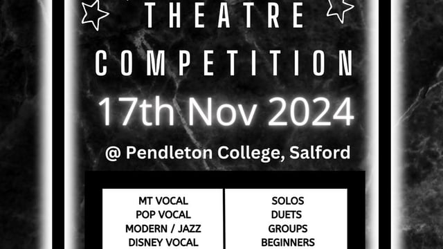 Workshop with Phil Reynolds at Pendleton College  - STRICTLY MUSICAL THEATRE