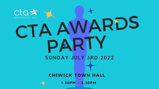 CTA Awards Party Summer 2022 - Chiswick Theatre Arts Ltd