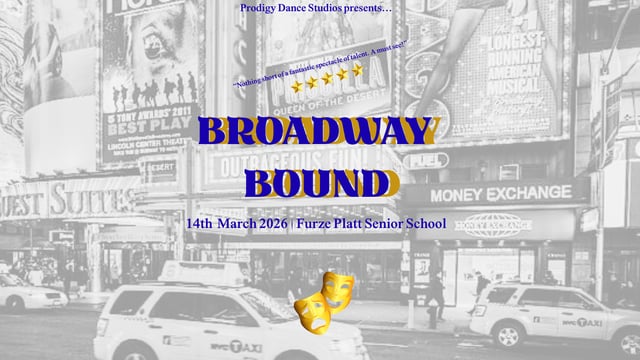 Broadway Bound - Prodigy Show 2026 - Prodigy Dance Studios