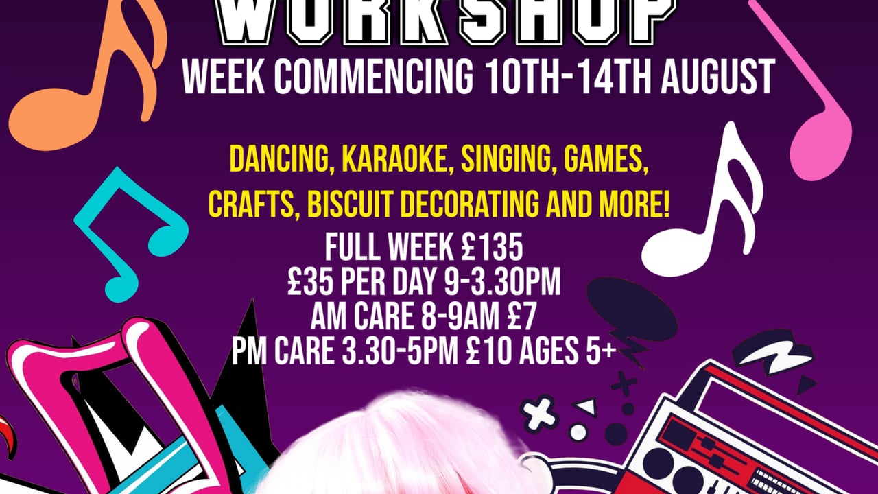 Summer Holiday Club - Pop Week 10th-14th August
