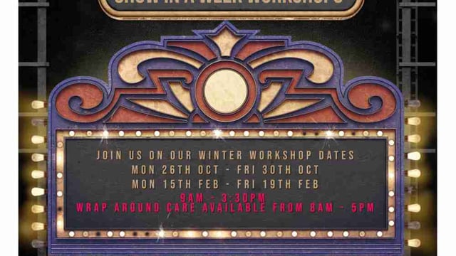 Show In a Week October Half Term Holiday Camp  - Showcase Dance & Stage 