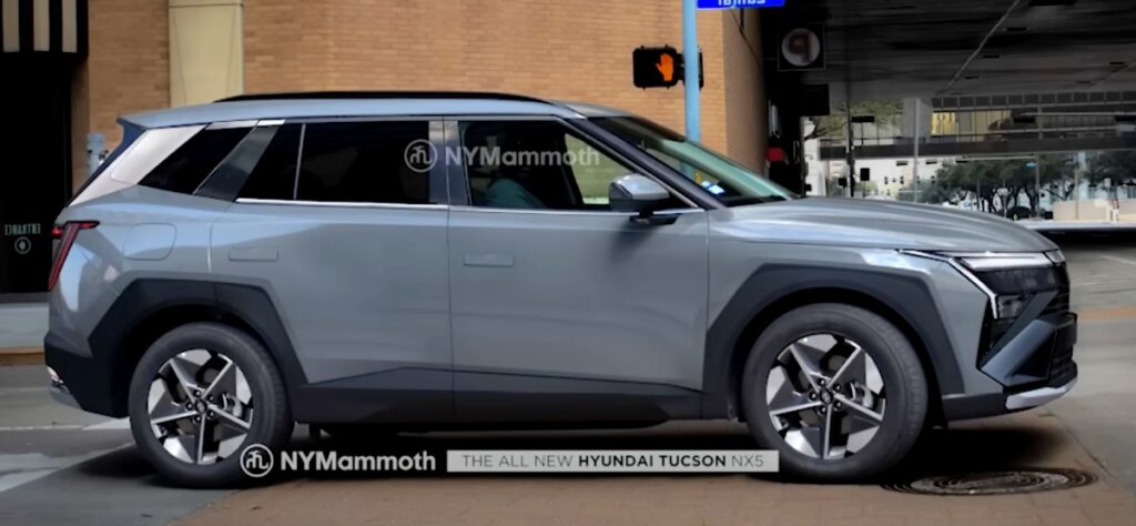 5세대 투싼 신차 디자인