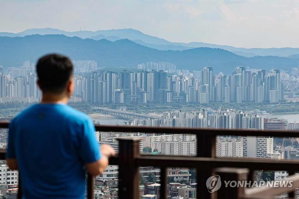 가계 순자산 상승 그래프