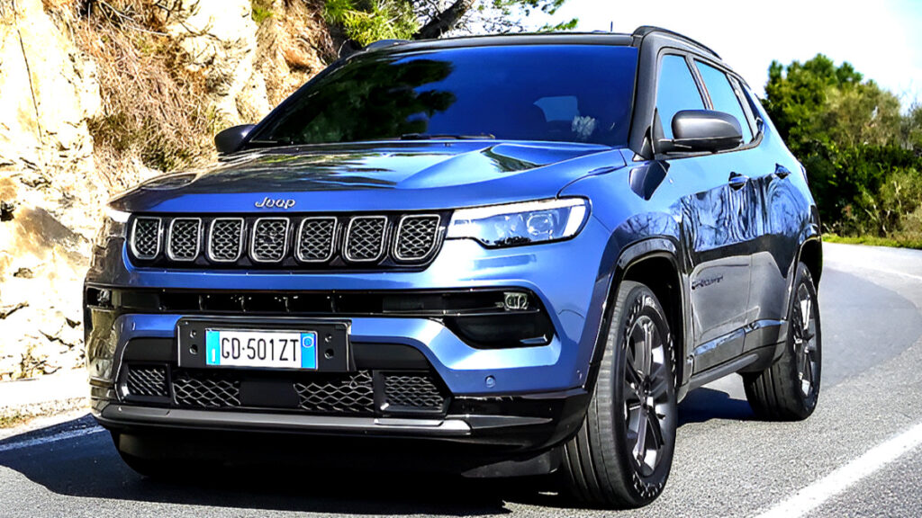 지프 전동 오프로드 SUV 주행