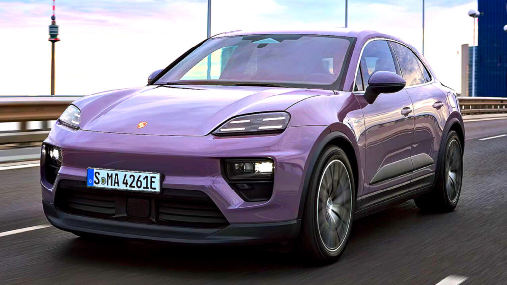 포르쉐 마칸 전기차 생산