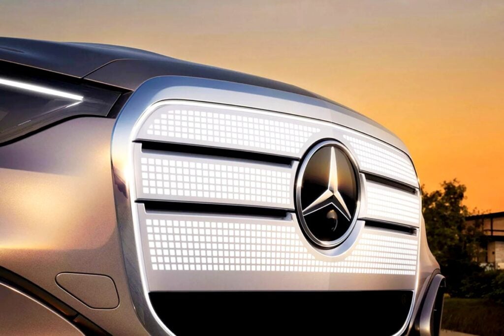 GLC 전기차 새로운 그릴 디자인