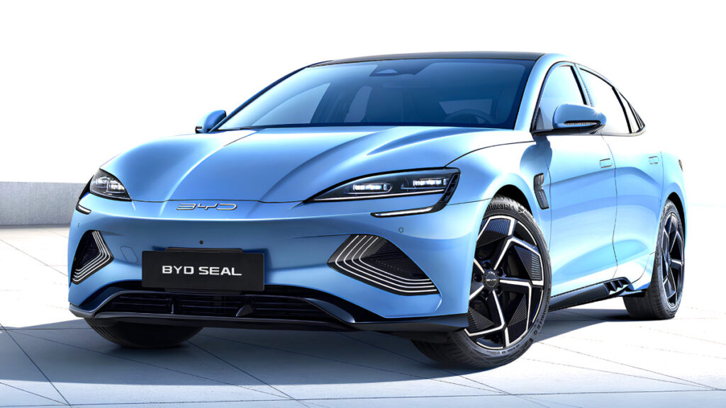 BYD 씰 구형 전기차 국내 출시