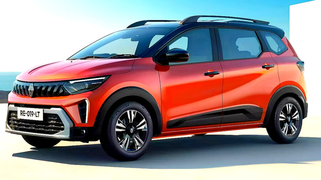 신형 트라이버 미니밴 실내 디자인