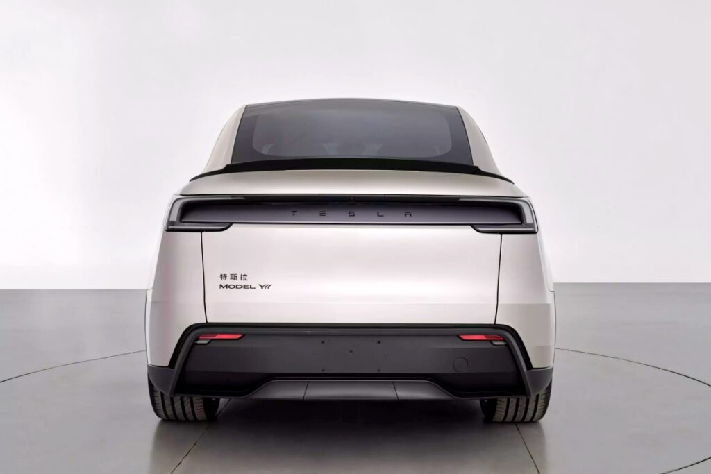 테슬라 모델Y 롱보디 신형 디자인