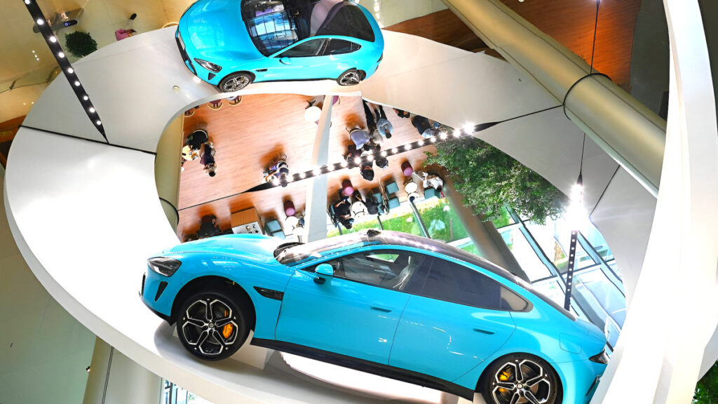 중국 자동차 수출 증가