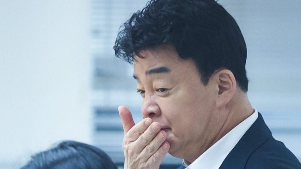 백종원 경영권 고민 모습