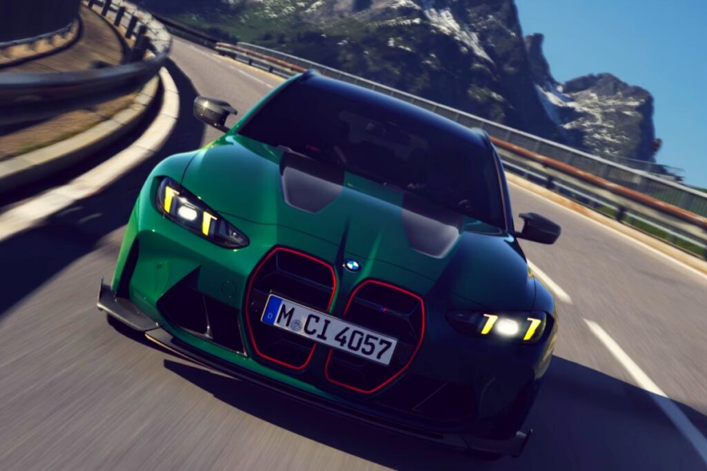 신차와 BMW M3 CS 비교