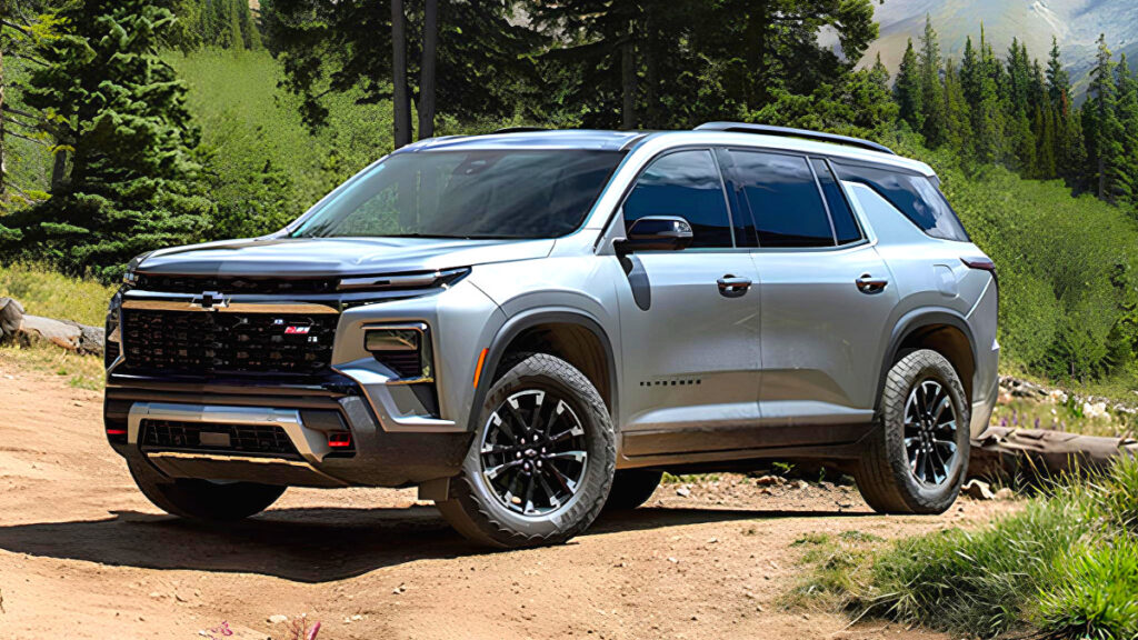 쉐보레 트래버스 신형 외관 및 넓은 실내