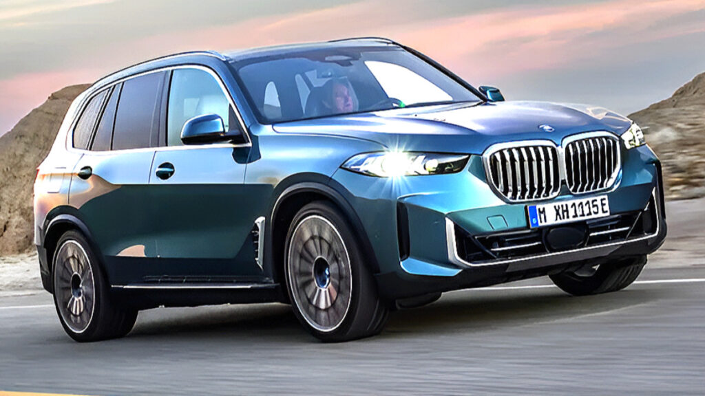 BMW X5 디지털 실내 혁신