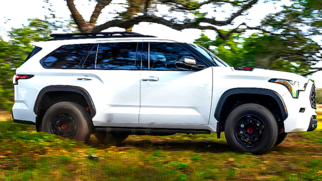 신형 세콰이어 SUV 하이브리드 견인력