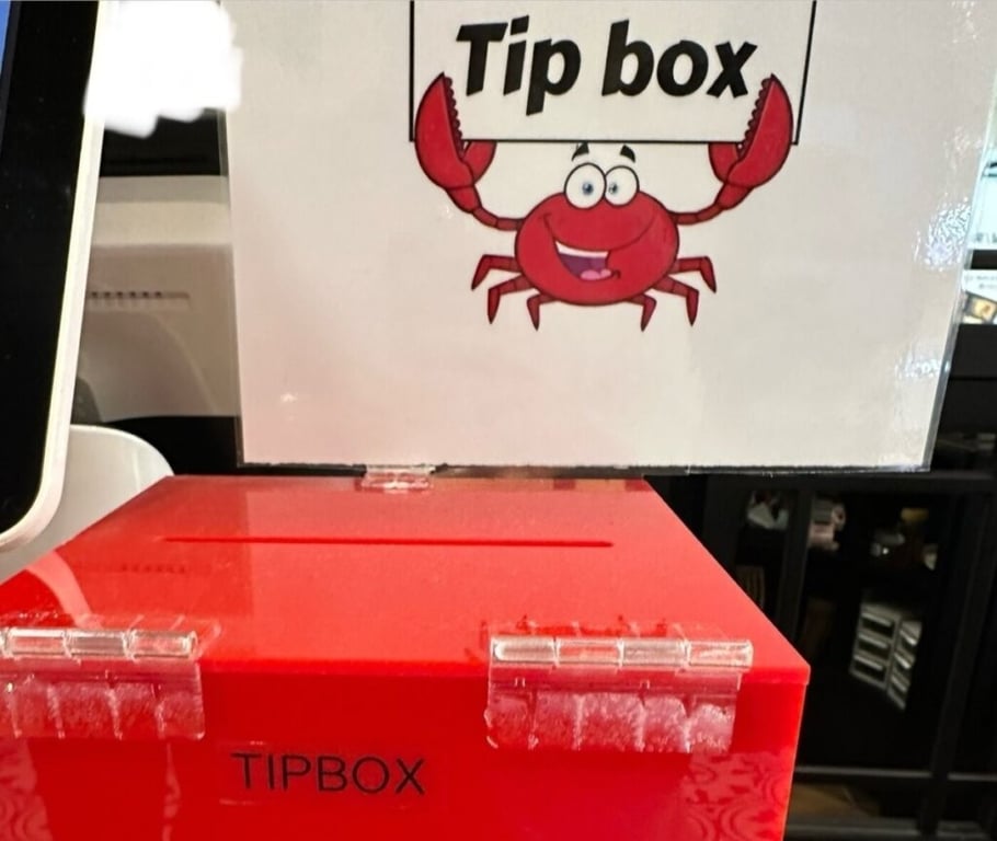 식당 키오스크 팁 요구 논란