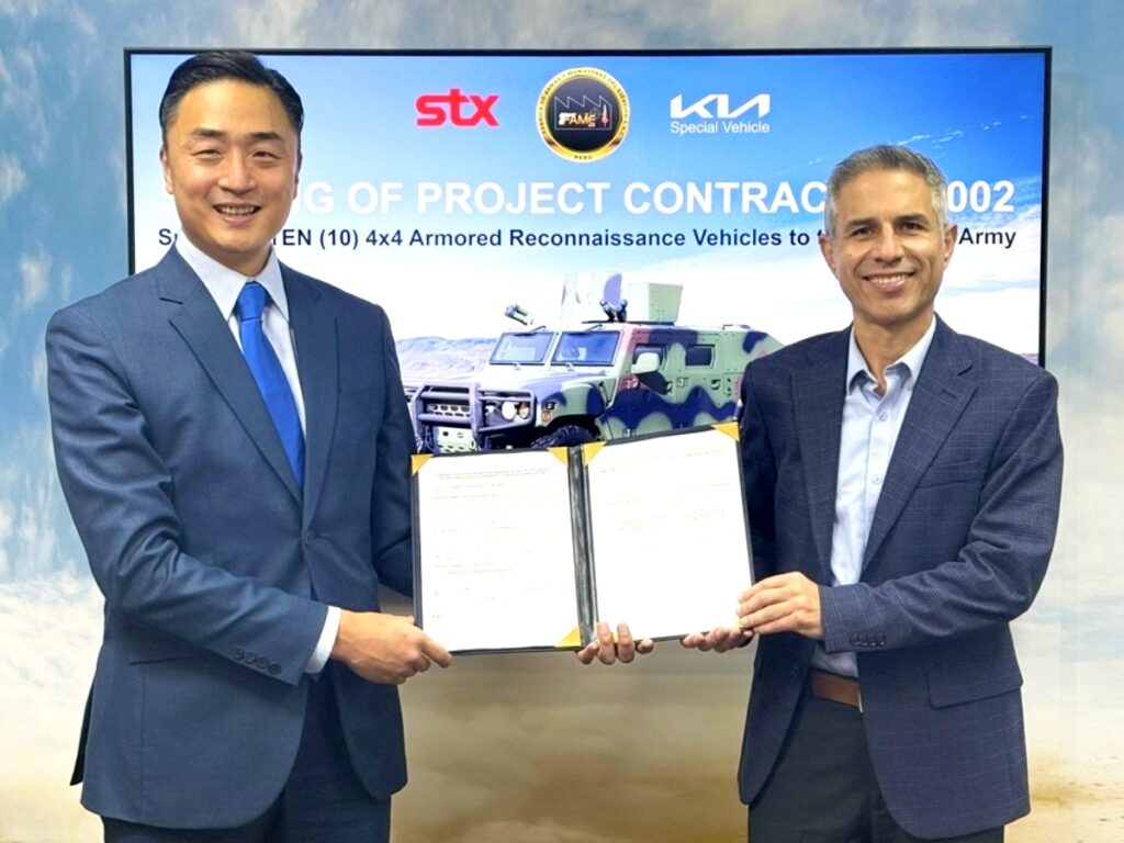 중남미 진출 한국 군용차