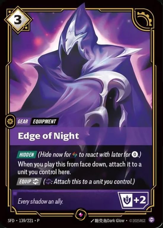 Edge of Night, Riftbound card SFD-139-p
