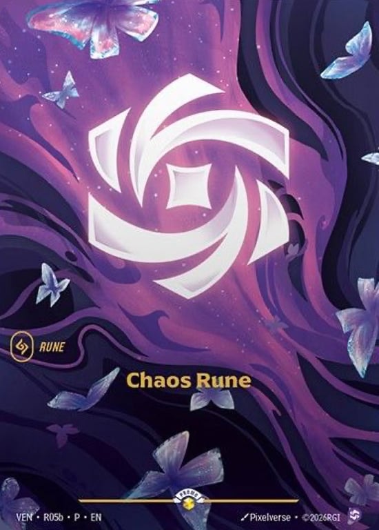 Chaos Rune, Riftbound card VEN-R05b-P