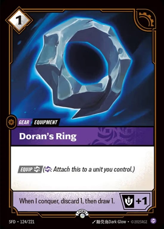 Doran's Ring, Riftbound card SFD-124-p