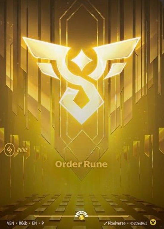Order Rune, Riftbound card VEN-R06b-P