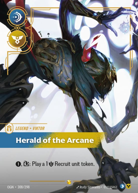 Viktor, Herald of the Arcane, Riftbound card OGN-308