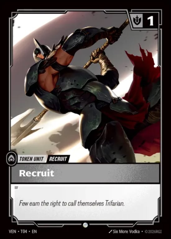 Recruit, Riftbound card VEN-T04