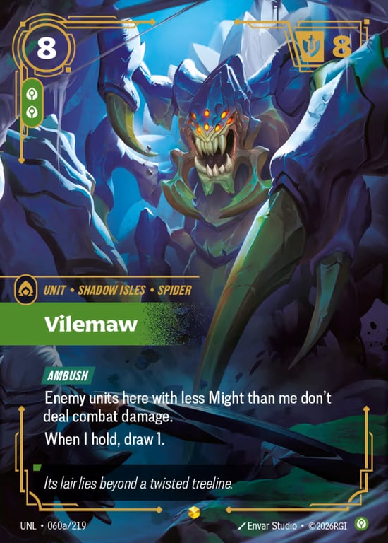Vilemaw, Riftbound card UNL-060a