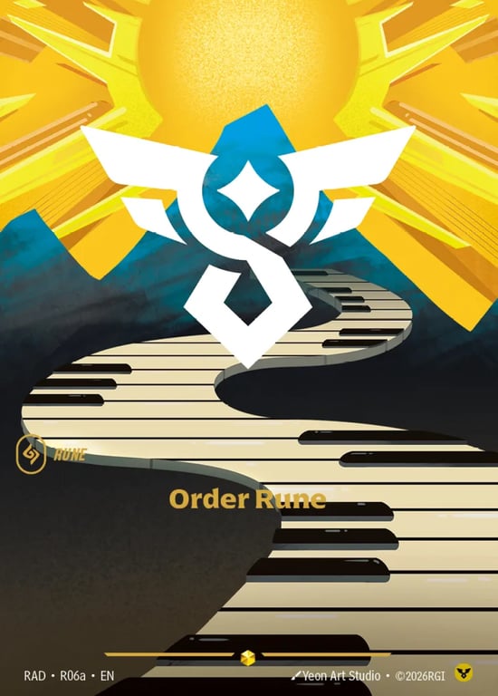 Order Rune, Riftbound card RAD-R06a