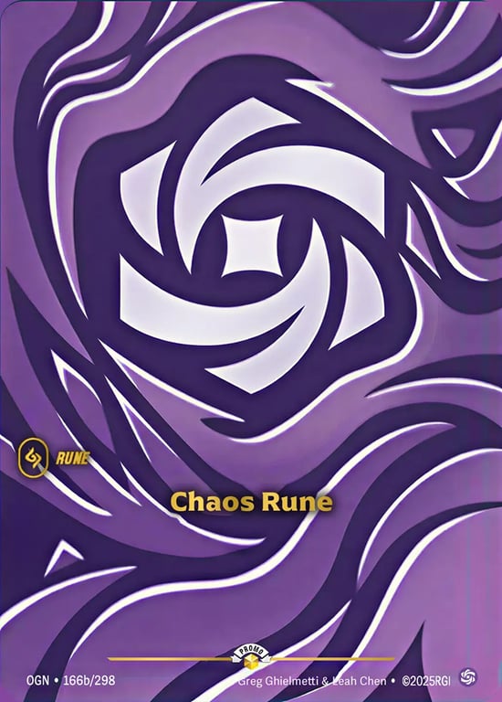 Chaos Rune, Riftbound card OGN-166b