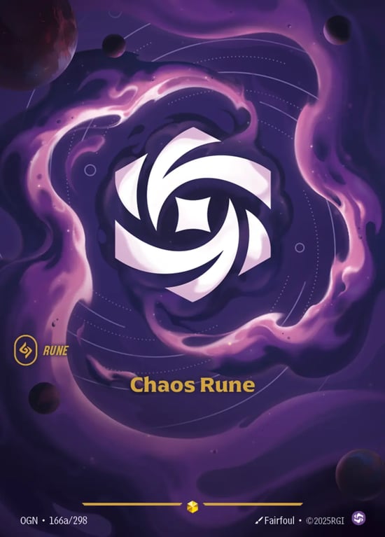 Chaos Rune, Riftbound card OGN-166a