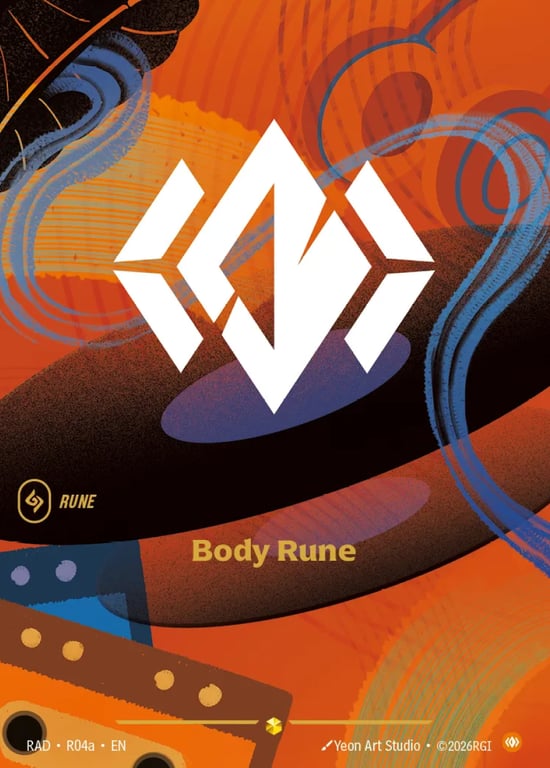 Body Rune, Riftbound card RAD-R04a