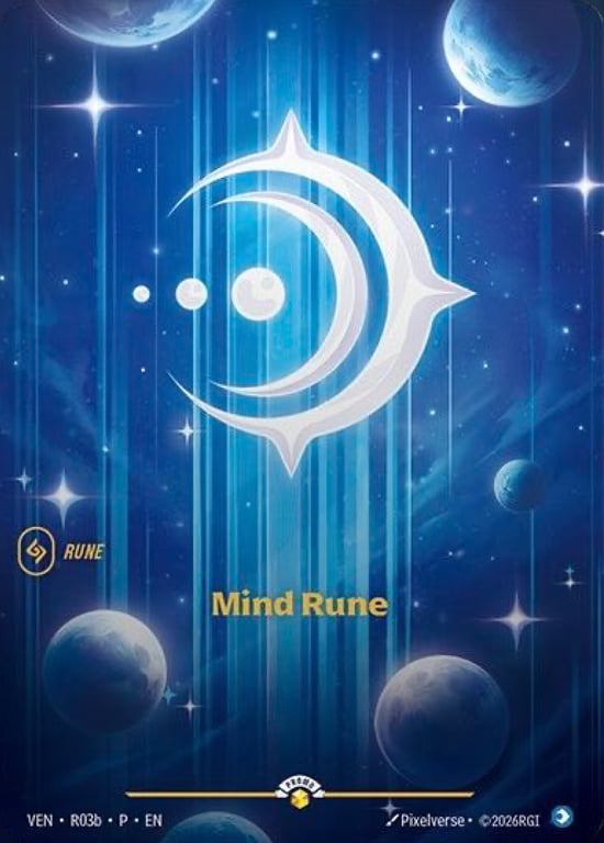 Mind Rune, Riftbound card VEN-R03b-P