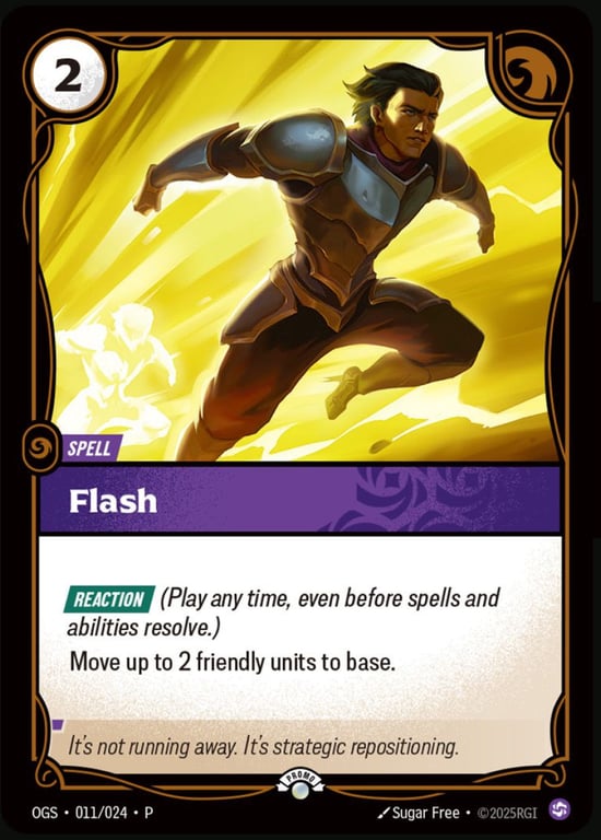 Flash, Riftbound card OGS-011-p