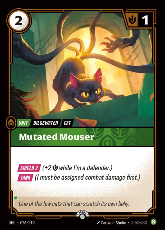 Mutated Mouser, Riftbound card UNL-036-p