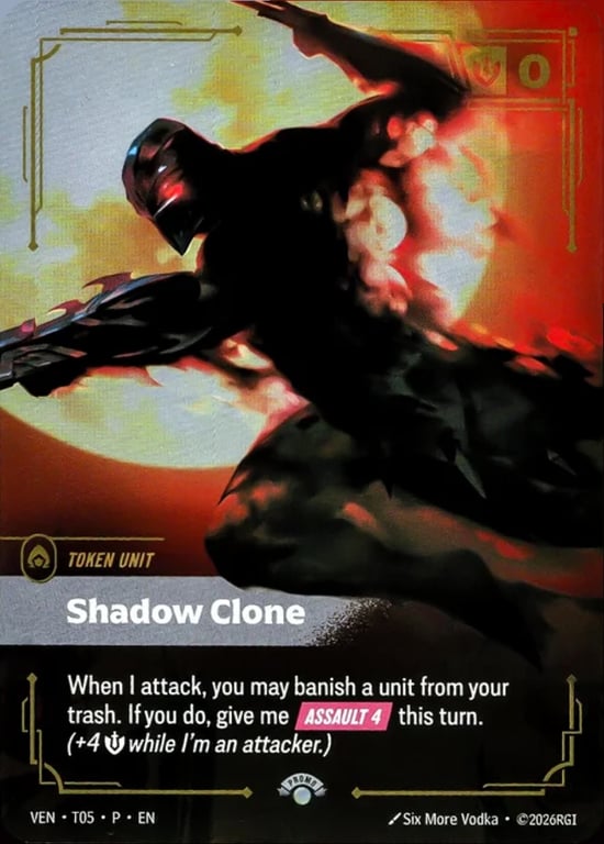 Shadow Clone, Riftbound card VEN-T05-P