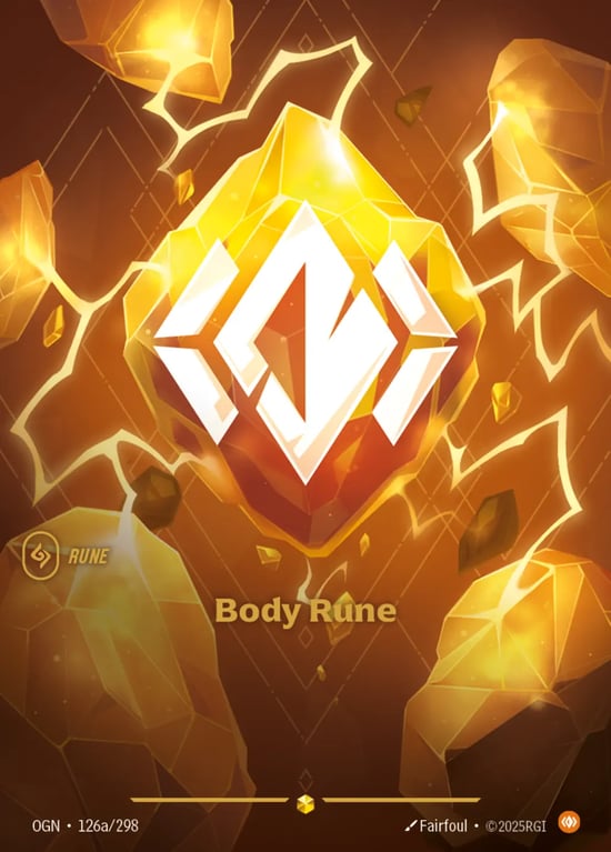 Body Rune, Riftbound card OGN-126a