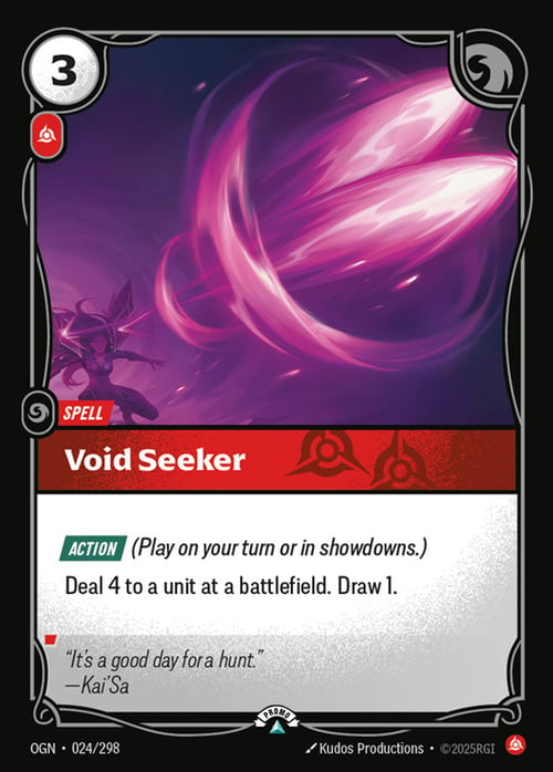 Void Seeker, Riftbound card OGN-024p