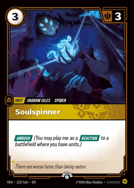 Soulspinner, Riftbound card VEN-123-P
