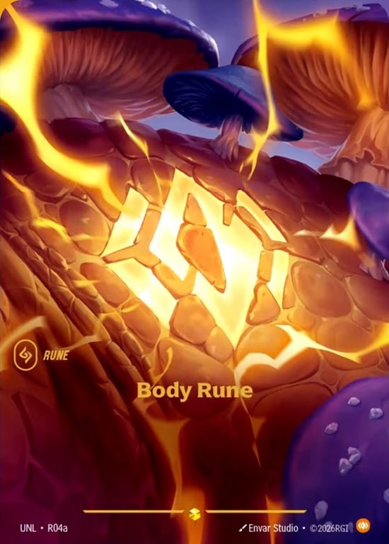 Body Rune, Riftbound card UNL-R04a