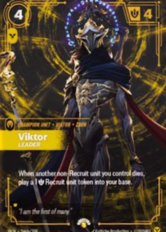 Viktor, Leader, Riftbound card OGN-246b