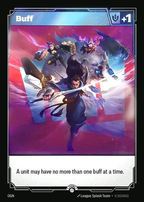 Buff, Riftbound card OGN-999p