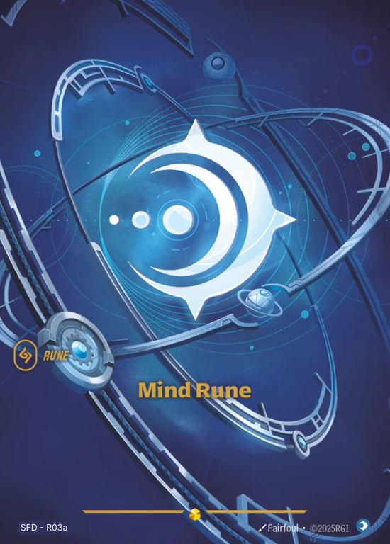 Mind Rune, Riftbound card SFD-R03a