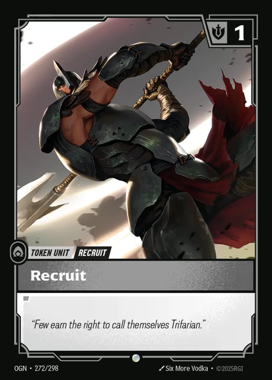 Recruit, Riftbound card OGN-272