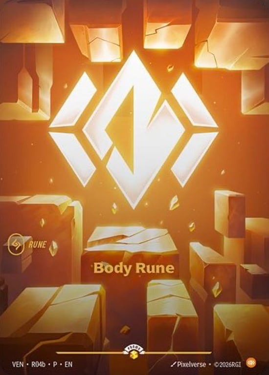 Body Rune, Riftbound card VEN-R04b-P
