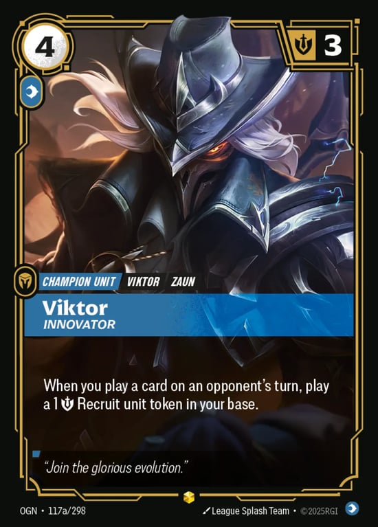 Viktor, Innovator, Riftbound card OGN-117a