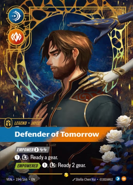 Jayce, Defender of Tomorrow, Riftbound card VEN-194