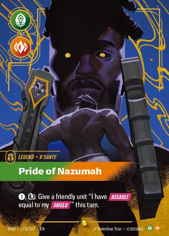 K'Sante, Pride of Nazumah, Riftbound card RAD-172